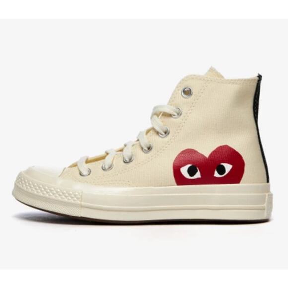 Converse Shoes - Converse Chuck Taylor High 'CDG White' Sz 6